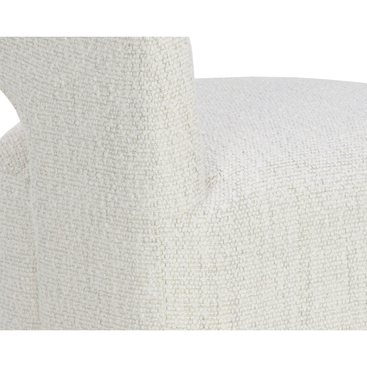 Lloret Merino Pearl Wheeled Dining Armchair, Wheeled